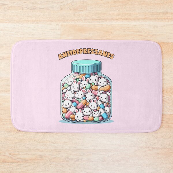 Item preview, Bunny antidepressant designed and sold by RatArt Designs.
