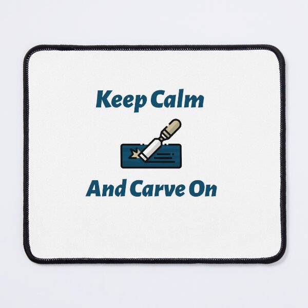 Item preview, Wood Carving Keep Calm designed and sold by JMUnite.