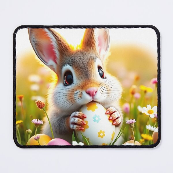 Item preview, Adorable Easter Bilby with Colorful Eggs designed and sold by ZepGiftShop.