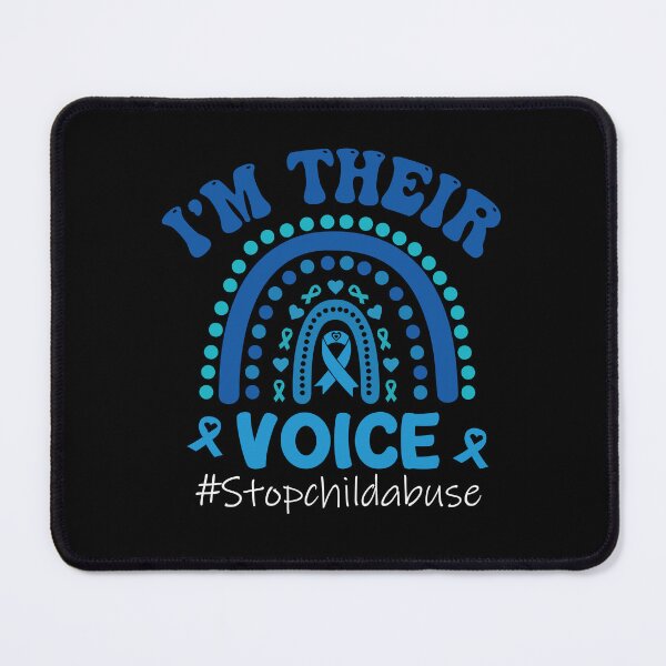 Item preview, I'm Their Voice Child Abuse Prevention Awareness Month designed and sold by DoodleUrban.