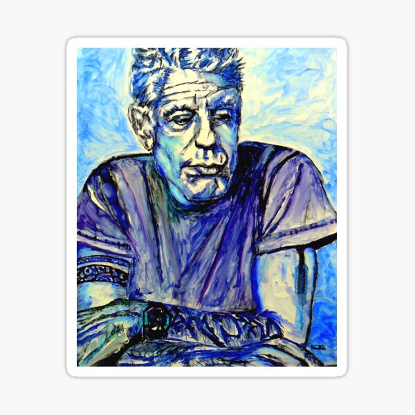 Bourdain Stickers | Redbubble