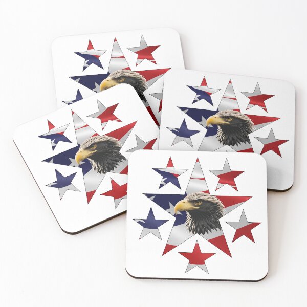 Item preview, AMERICAN EAGLE STAR (WHITE) designed and sold by Marlon Oseguera.