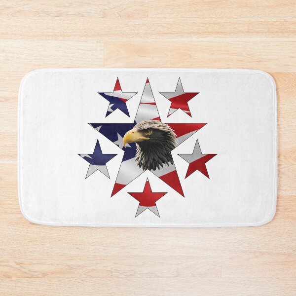 Item preview, AMERICAN EAGLE STAR (WHITE) designed and sold by Marlon Oseguera.