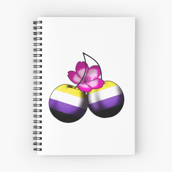 Item preview, PRIDE CHERRY- NONBINARY designed and sold by Bunny Loven.