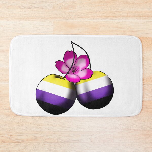 Item preview, PRIDE CHERRY- NONBINARY designed and sold by Bunny Loven.