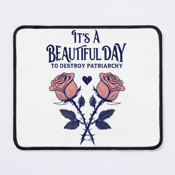 Item preview, It's A Beautiful Day To Destroy The Patriarchy Shirt, Feminist Shirt, Equality Shirt, Fundamental Rights Shirt, Women's Right Shirt designed and sold by theghostman99.