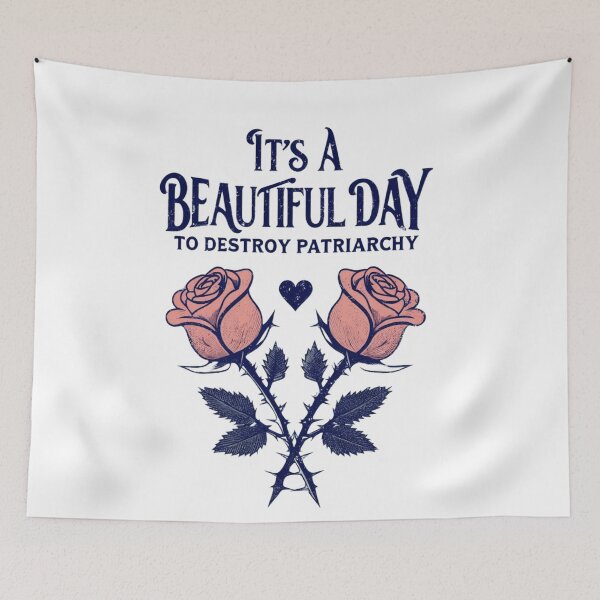 Item preview, It's A Beautiful Day To Destroy The Patriarchy Shirt, Feminist Shirt, Equality Shirt, Fundamental Rights Shirt, Women's Right Shirt designed and sold by theghostman99.