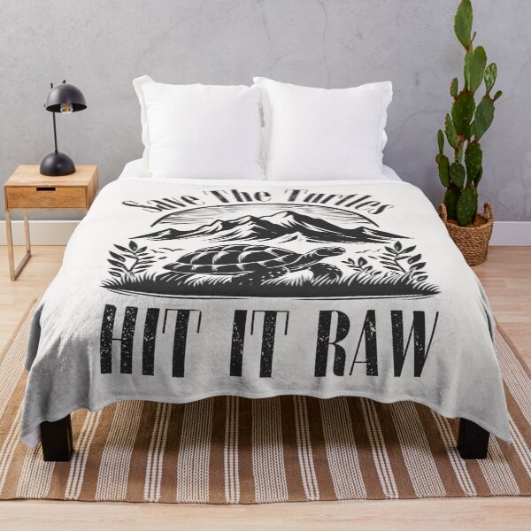 Item preview, Save The Turtles Hit It Raw Sarcastic Dark Humor designed and sold by ManiaGrania.