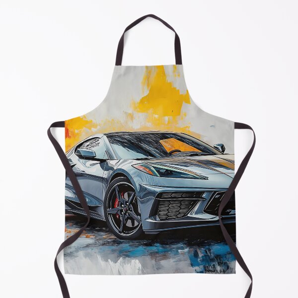 Item preview, Gunmetal Grey Corvette Stingray C8 – Pop Art Edition IV designed and sold by AutoPopStudio.