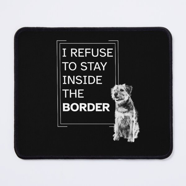 Item preview, Stubborn Border Terrier  designed and sold by ClickATee Store .