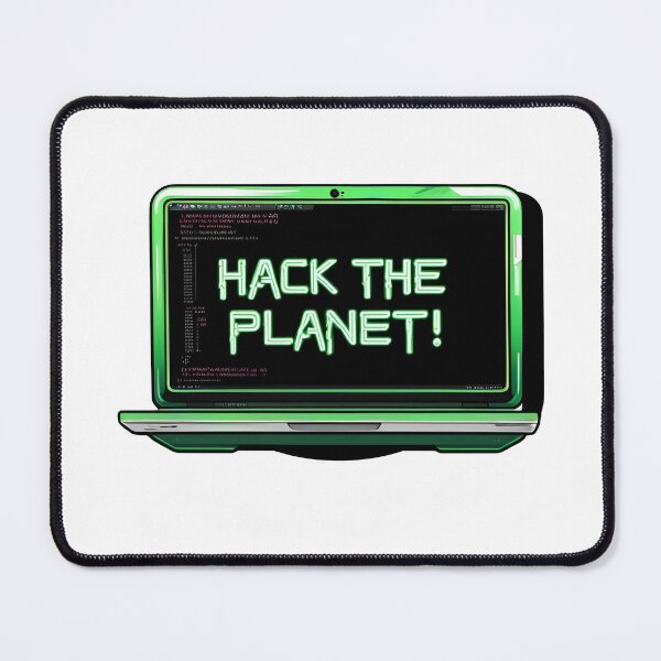 Item preview, Hack The Planet! designed and sold by ThreadandThink.