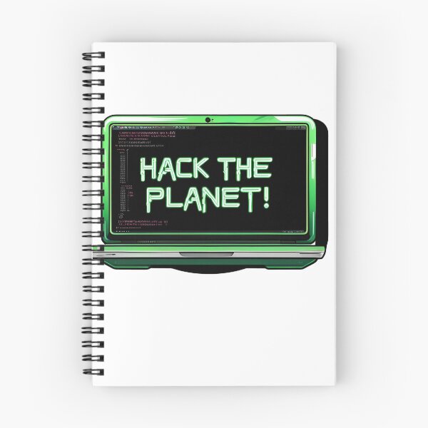 Item preview, Hack The Planet! designed and sold by ThreadandThink.