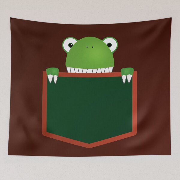 Item preview, A dinosaur in a pocket designed and sold by Antoine Marineau Bélanger.