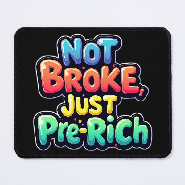 Item preview, Humorous financial wisdom in a fresh cartoon style designed and sold by ArtCreator2023.