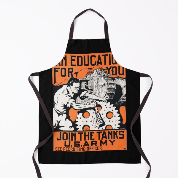 Item preview, Vintage U.S.A. wartime recruitment poster, Tank division. designed and sold by Shoot-The-Moon.