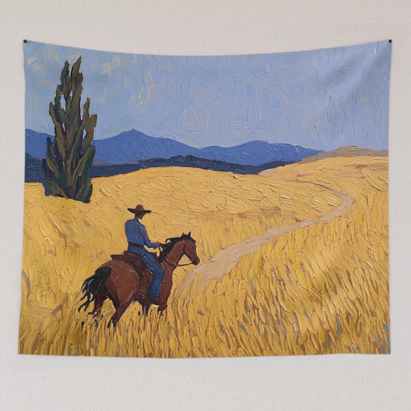 Item preview, Far West | Post-impressionist painting style designed and sold by ComicsFactory.