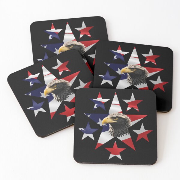 Item preview, AMERICAN EAGLE STAR (BLACK) designed and sold by Marlon Oseguera.