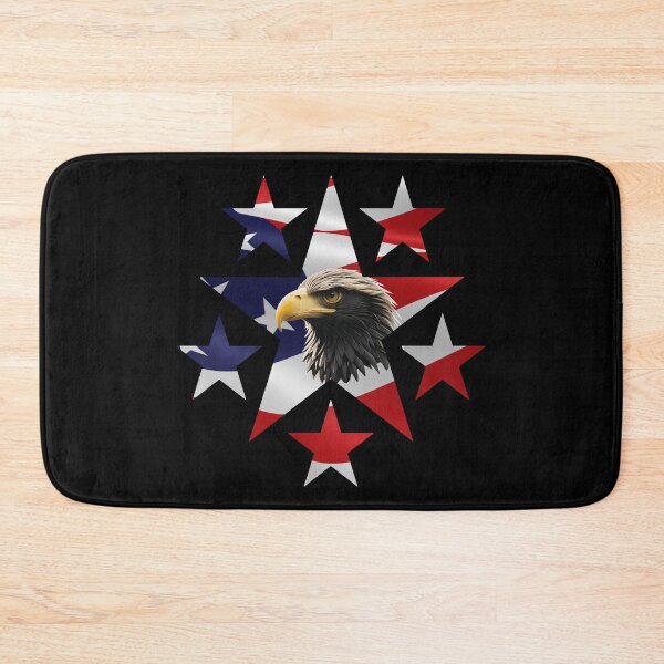 Item preview, AMERICAN EAGLE STAR (BLACK) designed and sold by Marlon Oseguera.