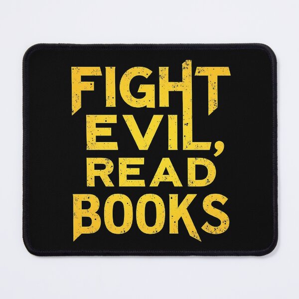 Item preview, fight evil, read books designed and sold by Haji Kamora.