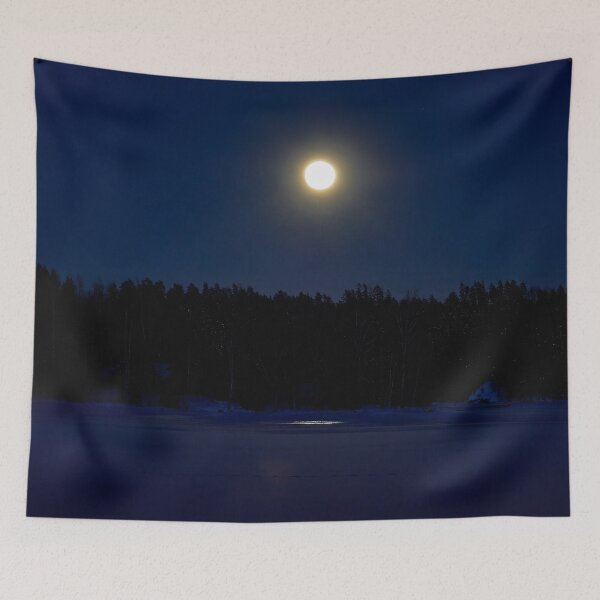 Item preview, Full moon night blues 1 Ice crystals designed and sold by Jouko Lehto Photography.