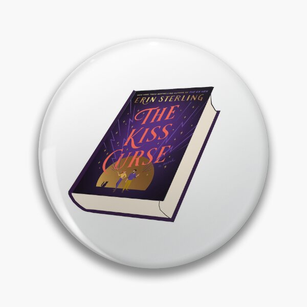 Item preview, The Kiss Curse Erin Sterling Book Sticker designed and sold by baranskini.