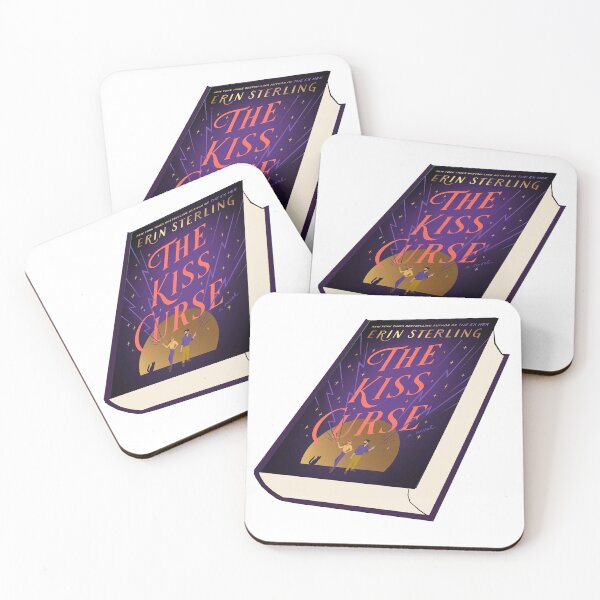 Item preview, The Kiss Curse Erin Sterling Book Sticker designed and sold by baranskini.