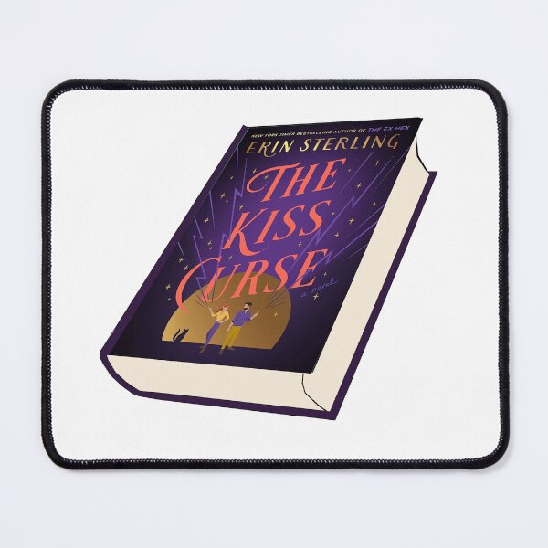 Item preview, The Kiss Curse Erin Sterling Book Sticker designed and sold by baranskini.
