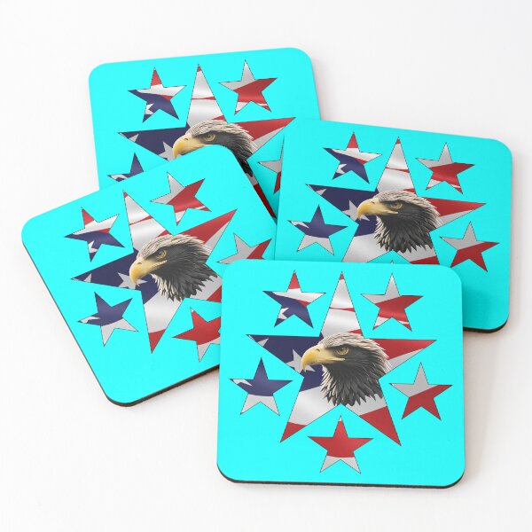Item preview, AMERICAN EAGLE STAR (#00FFFF) designed and sold by Marlon Oseguera.