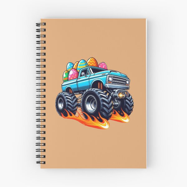 Item preview, Easter Monster Truck designed and sold by Myra365Art.
