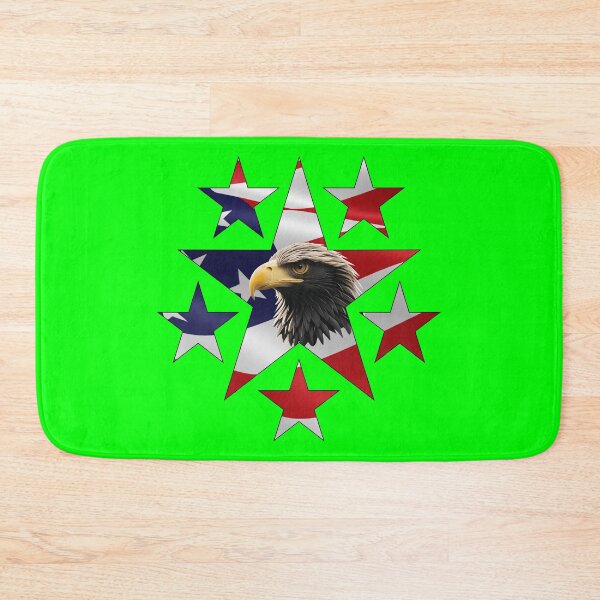 Item preview, AMERICAN EAGLE STAR (#00FF00) designed and sold by Marlon Oseguera.