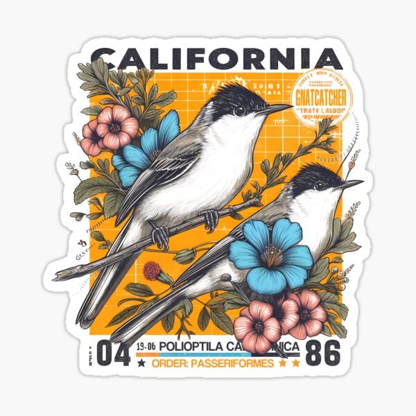 Item preview, California Gnatcatcher designed and sold by theAVIARY7.