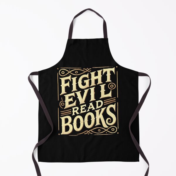 Item preview, fight evil, read books designed and sold by Haji  Kamora.