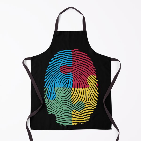 Item preview, Autism Spectrum Disorder Awareness Fingerprint designed and sold by smartrocket.
