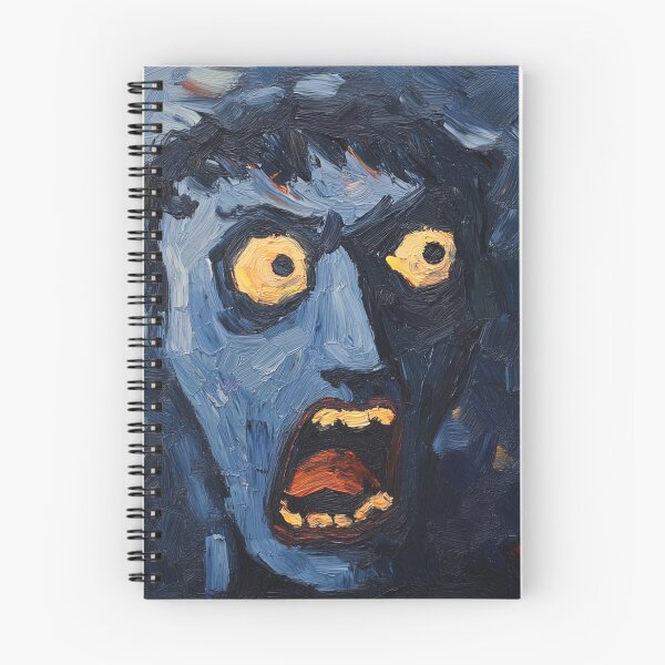 Item preview, Fear | Post-impressionist painting style designed and sold by ComicsFactory.