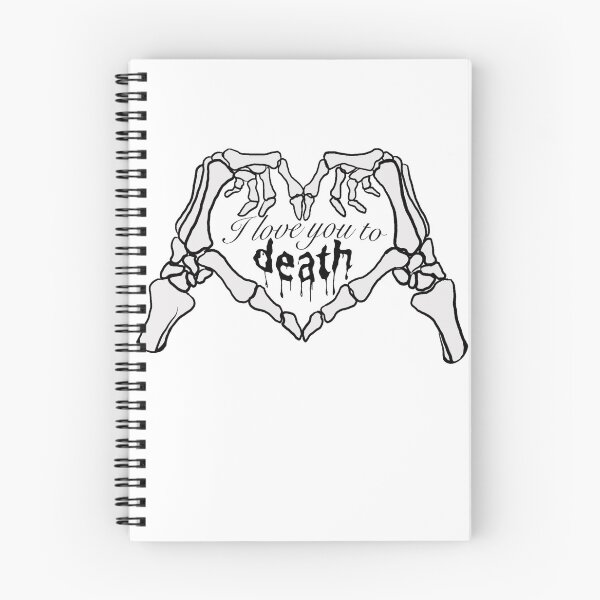 Item preview, I love you to DEATH designed and sold by Christine Walter.