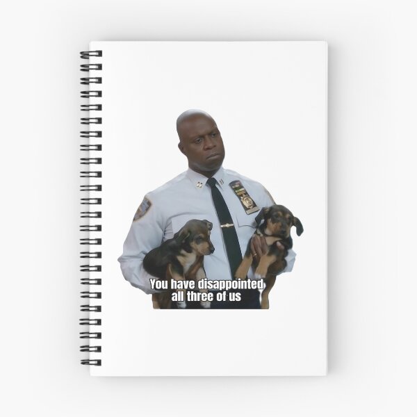 Item preview, Captain Holt - You have disappointed all three of us designed and sold by ScarahVonMonster.
