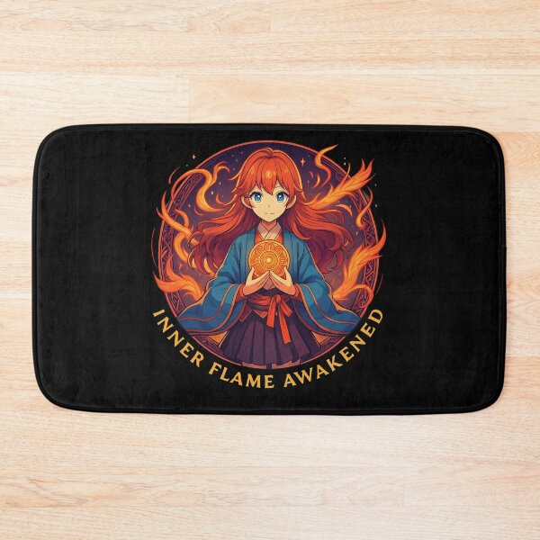 Item preview, Anime Fire Girl – Inner Flame Awakens designed and sold by PranaLume.