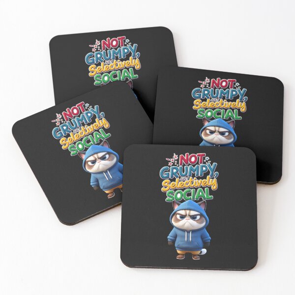 Item preview, Humorous irony in cartoon cat style designed and sold by ArtCreator2023.