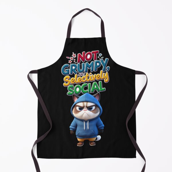 Item preview, Humorous irony in cartoon cat style designed and sold by ArtCreator2023.