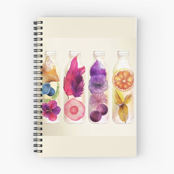 Item preview, Floral filled bottles designed and sold by Richenda.