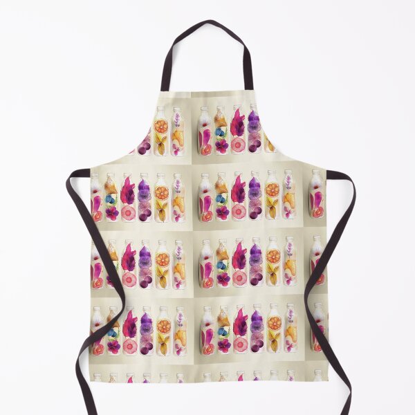 Item preview, Floral filled bottles designed and sold by Richenda.