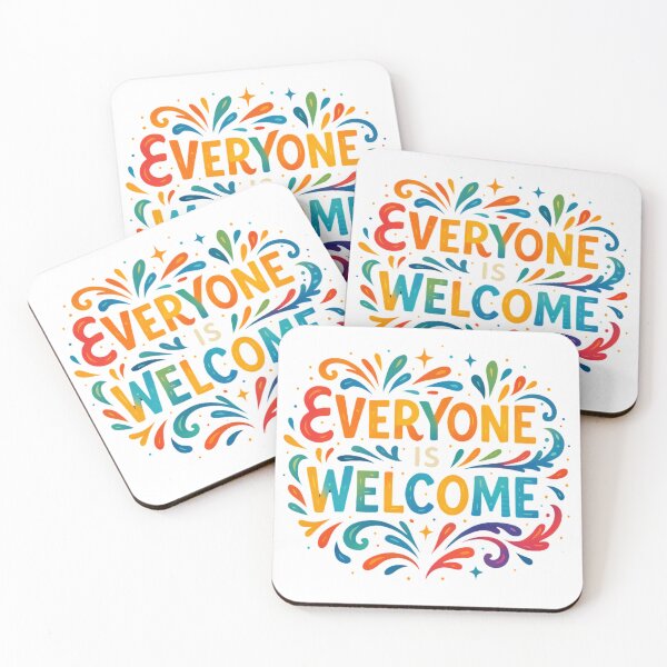 Item preview, Everyone Is Welcome  designed and sold by CharmStudio.