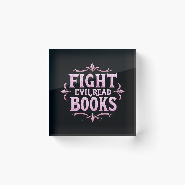 Item preview, fight evil, read books designed and sold by Haji  Kamora.
