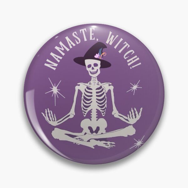 Item preview, Namaste, Witch! designed and sold by Christine Walter.