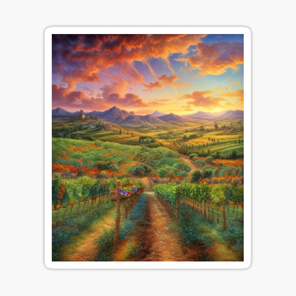Item preview, Umbria Vineyards designed and sold by JEJ Visual Art.