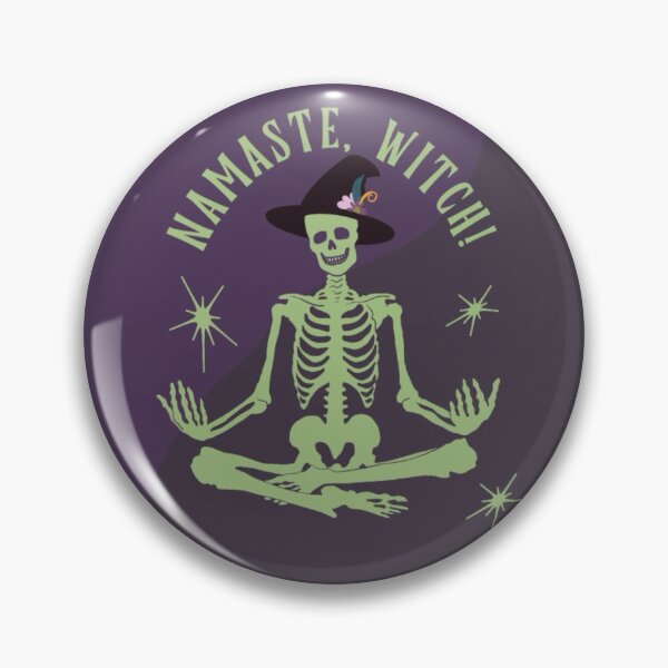 Item preview, Namaste, Witch! designed and sold by Christine Walter.
