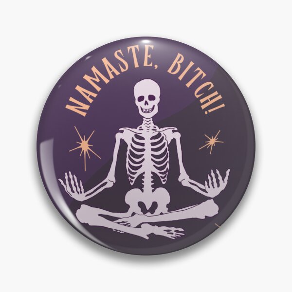 Item preview, Namaste, Bitch! designed and sold by Christine Walter.