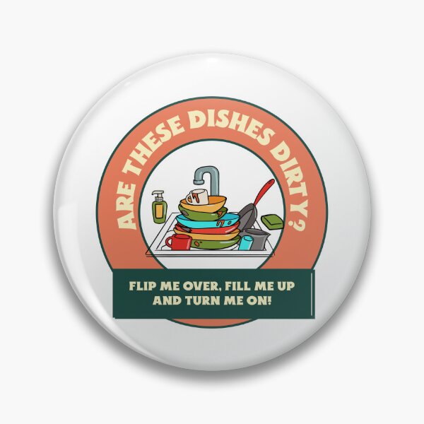 Item preview, Clean Dirty Dishes designed and sold by InkShift Studio.