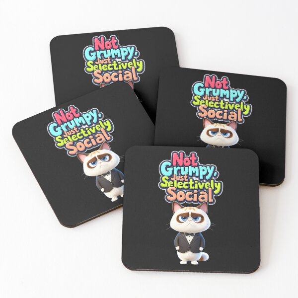 Item preview, Annoyed cat meets witty wisdom designed and sold by ArtCreator2023.