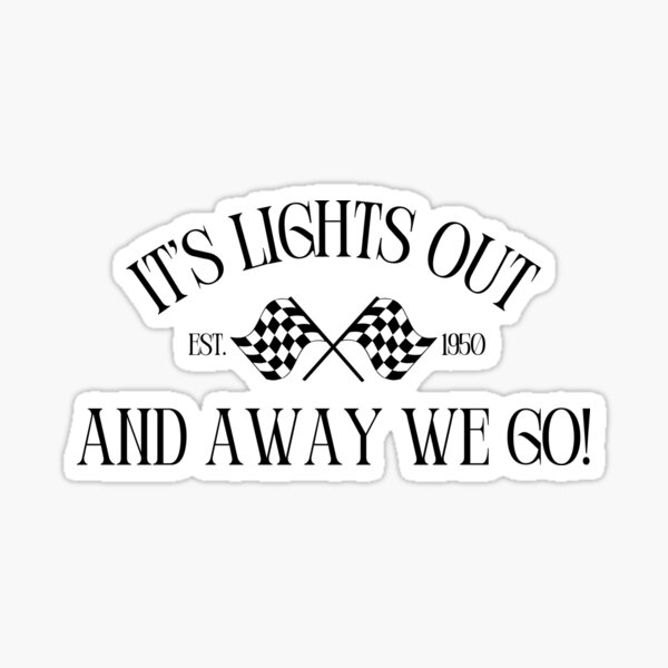 Artikel-Vorschau von Licht aus und los geht‘s! Formel 1 Merch, designt und verkauft von GoldValentine.